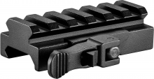 Hawke Picatinny Riser QD – 13 mm Erhöhung, 64 mm, mit Schnellverschluss, Aluminium
