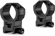 Hawke Tactical Ring Mount Weaver 34 mm High – Aluminium, Set (2 St.), Sattelhöhe 21 mm