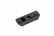 JJ Airsoft RIS 3-Slot für KeyMod Rail - Schwarz