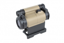 JJ Airsoft M5 Rotpunktvisier mit drei Montagen Tan
