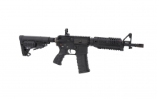 King Arms CAA M4 CQB Advance Series – Schwarz 0,5 J AEG 6 mm BB