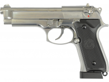 NxWerks NX92 Premium Classic CO₂-Luftpistole 4,5 mm BB – Blowback, Chrom