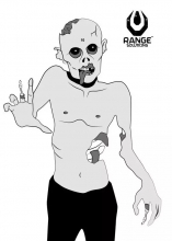 Range Solutions “Zombie” Zielscheibes - 50 Pcs