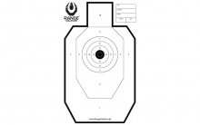 Range Solutions Range Zielscheibes - 50 Pcs
