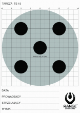 Range Solutions TS-15 Zielscheibe - 100 pieces