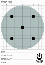 Range Solutions TS-12 Zielscheibe - 100 pieces