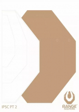 Range Solutions IPSC-PT2 Shooting Targets, Side – 50 pieces