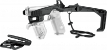 Recover 20/20N Stabilizer Basiskit Level 2 für GLOCK, inkl. Holster - Double Stack 9 mm / .357 SIG / .40 S&W, schwarz, Kompatibilität B