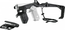 Recover 20/20N Stabilizer Komplettkit für GLOCK, inkl. Holster - Double Stack 9 mm / .357 SIG / .40 S&W, schwarz, Kompatibilität B
