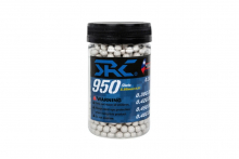 SRC Präzisions-BBs 0,36 g – 950 Stück in Flasche, Weiß