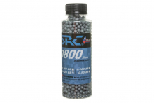 SRC Präzisions-BBs 0,42 g – 1.800 Stück in Flasche, Grau
