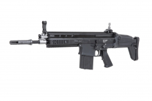 WE MK17 MOD 0 CQC – Schwarz 0,5 J AEG 6 mm BB
