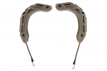 Mounting rail set für Wosport helmets type MK Tan