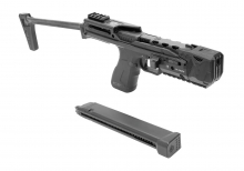 Acetech Drumfire PDW Airsoft Launcher – Schwarz