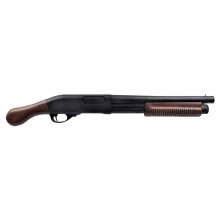 Golden Eagle M870SW Gas Pump Action Airsoft Shotgun – Short Real Wood