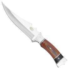 SCK Hunting Knife CW-028 – Jagdmesser mit Holzgriff und Nylon-Scheide