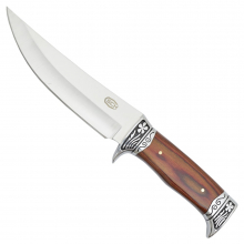SCK Hunting Knife CW-029 – Jagdmesser mit Holzgriff und Nylon-Scheide